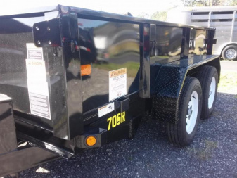 New 70SR-10-5WDD BIG TEX 5' X 10' DUMP TRAILER W/ DOUBLE REAR DOORS