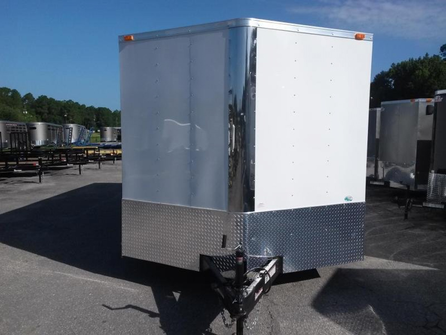 New GANS8520TA2 CARGO MATE 8.5' X 20' ENCLOSED CARGO TRAILER W/ REAR RAMP DOOR & SIDE DOOR