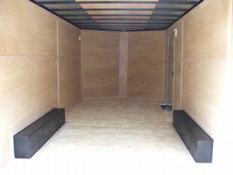New GANS8520TA2 CARGO MATE 8.5' X 20' ENCLOSED CARGO TRAILER W/ REAR RAMP DOOR & SIDE DOOR