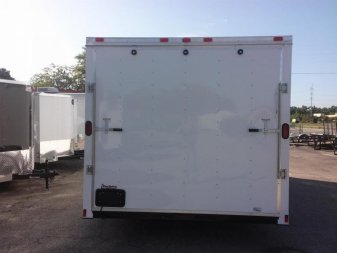 New GANS8520TA2 CARGO MATE 8.5' X 20' ENCLOSED CARGO TRAILER W/ REAR RAMP DOOR & SIDE DOOR