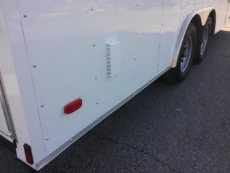 New GANS8520TA2 CARGO MATE 8.5' X 20' ENCLOSED CARGO TRAILER W/ REAR RAMP DOOR & SIDE DOOR