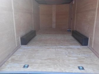 New GANS8520TA2 CARGO MATE 8.5' X 20' ENCLOSED CARGO TRAILER W/ REAR RAMP DOOR & SIDE DOOR
