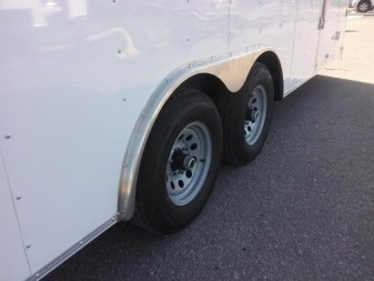 New GANS8520TA2 CARGO MATE 8.5' X 20' ENCLOSED CARGO TRAILER W/ REAR RAMP DOOR & SIDE DOOR