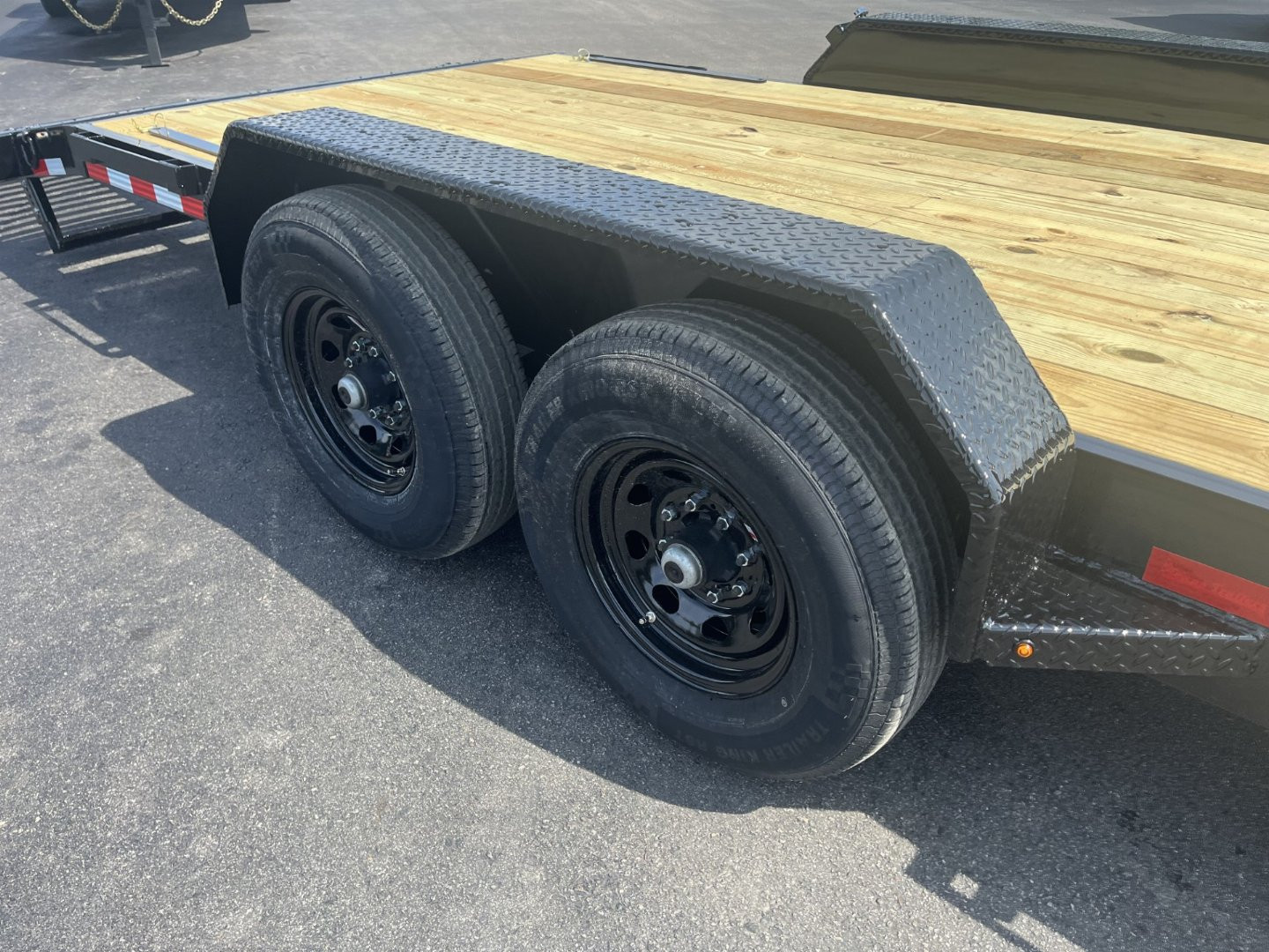 New EQ2014B TEXAS TRAILERS 6'10" X 20' EQUIPMENT TRAILER