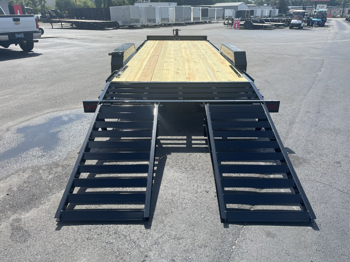 New EQ2014B TEXAS TRAILERS 6'10" X 20' EQUIPMENT TRAILER