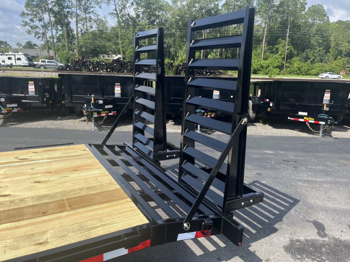 New EQ2014B TEXAS TRAILERS 6'10" X 20' EQUIPMENT TRAILER