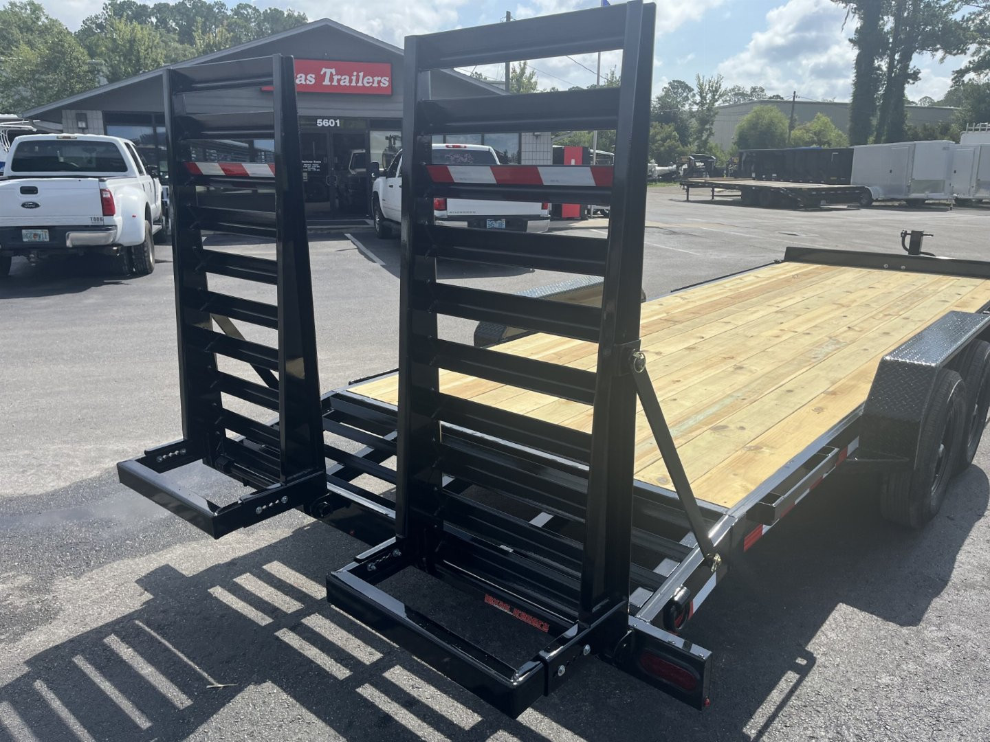 New EQ2014B TEXAS TRAILERS 6'10" X 20' EQUIPMENT TRAILER