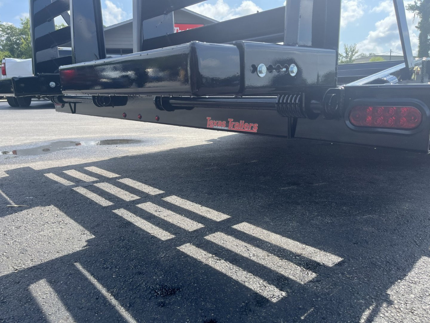 New EQ2014B TEXAS TRAILERS 6'10" X 20' EQUIPMENT TRAILER