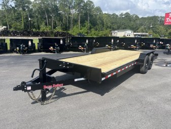 New EQ2014B TEXAS TRAILERS 6'10" X 20' EQUIPMENT TRAILER