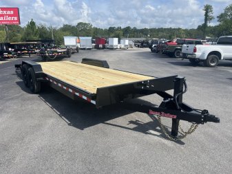 New EQ2014B TEXAS TRAILERS 6'10" X 20' EQUIPMENT TRAILER