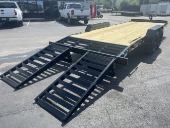 New EQ2014B TEXAS TRAILERS 6'10" X 20' EQUIPMENT TRAILER