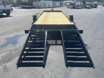 New EQ2014B TEXAS TRAILERS 6'10" X 20' EQUIPMENT TRAILER