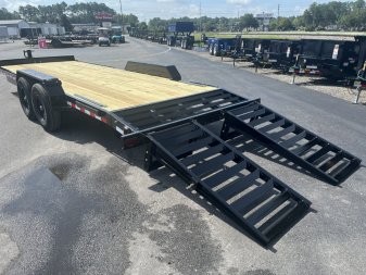 New EQ2014B TEXAS TRAILERS 6'10" X 20' EQUIPMENT TRAILER