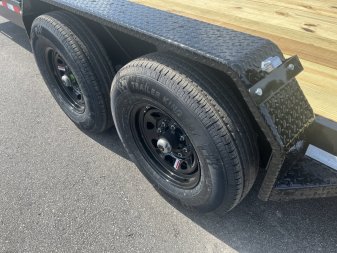 New EQ2014B TEXAS TRAILERS 6'10" X 20' EQUIPMENT TRAILER