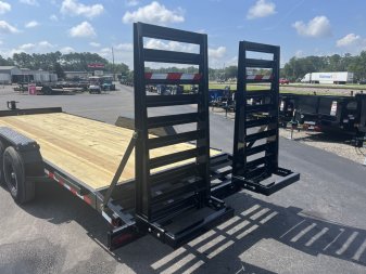 New EQ2014B TEXAS TRAILERS 6'10" X 20' EQUIPMENT TRAILER