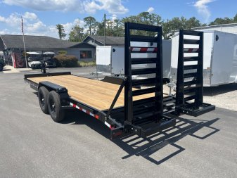 New EQ2014B TEXAS TRAILERS 6'10" X 20' EQUIPMENT TRAILER