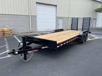 New EQ2014B TEXAS TRAILERS 6'10" X 20' EQUIPMENT TRAILER