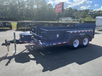 New 3D12 AIR TOW 6'2" X 12'4" DROP DECK / DUMP TRAILER