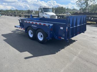New 3D12 AIR TOW 6'2" X 12'4" DROP DECK / DUMP TRAILER