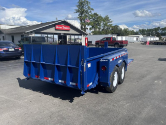 New 3D12 AIR TOW 6'2" X 12'4" DROP DECK / DUMP TRAILER