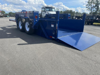 New 3D12 AIR TOW 6'2" X 12'4" DROP DECK / DUMP TRAILER