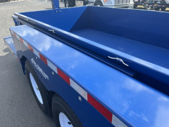 New 3D12 AIR TOW 6'2" X 12'4" DROP DECK / DUMP TRAILER