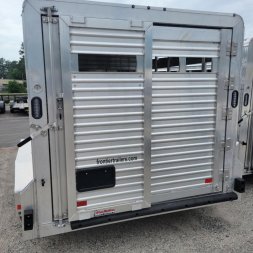 New LIV167LITE FRONTIER 7' X 16' ALUMINUM LIVESTOCK TRAILER