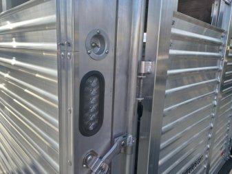 New LIV167LITE FRONTIER 7' X 16' ALUMINUM LIVESTOCK TRAILER