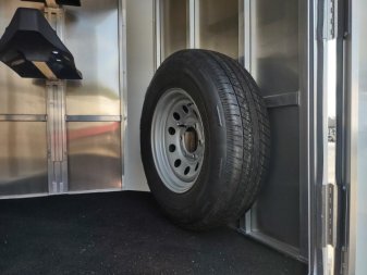 New COLT3HBP FRONTIER COLT 3 HORSE 6'8" X 15' ALUMINUM BUMPER PULL HORSE TRAILER W/ SPARE TIRE