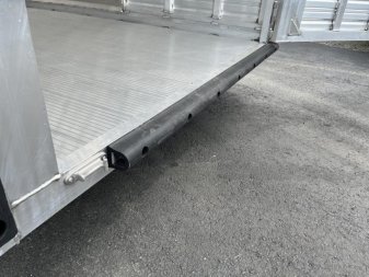 New LIVGN14K20 FRONTIER 7' X 20' ALUMINUM GOOSENECK STOCK TRAILER
