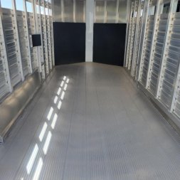 New LIV167 FRONTIER 7' X 16' ALUMINUM LIVESTOCK TRAILER
