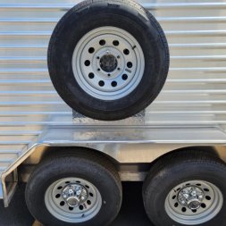 New LIV167 FRONTIER 7' X 16' ALUMINUM LIVESTOCK TRAILER
