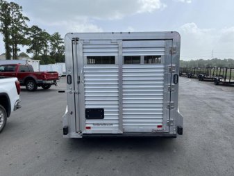 New LIV147 FRONTIER 7' X 14' ALUMINUM LIVESTOCK TRAILER