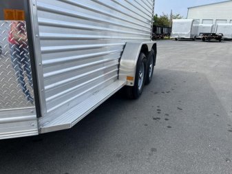 New LIV147 FRONTIER 7' X 14' ALUMINUM LIVESTOCK TRAILER