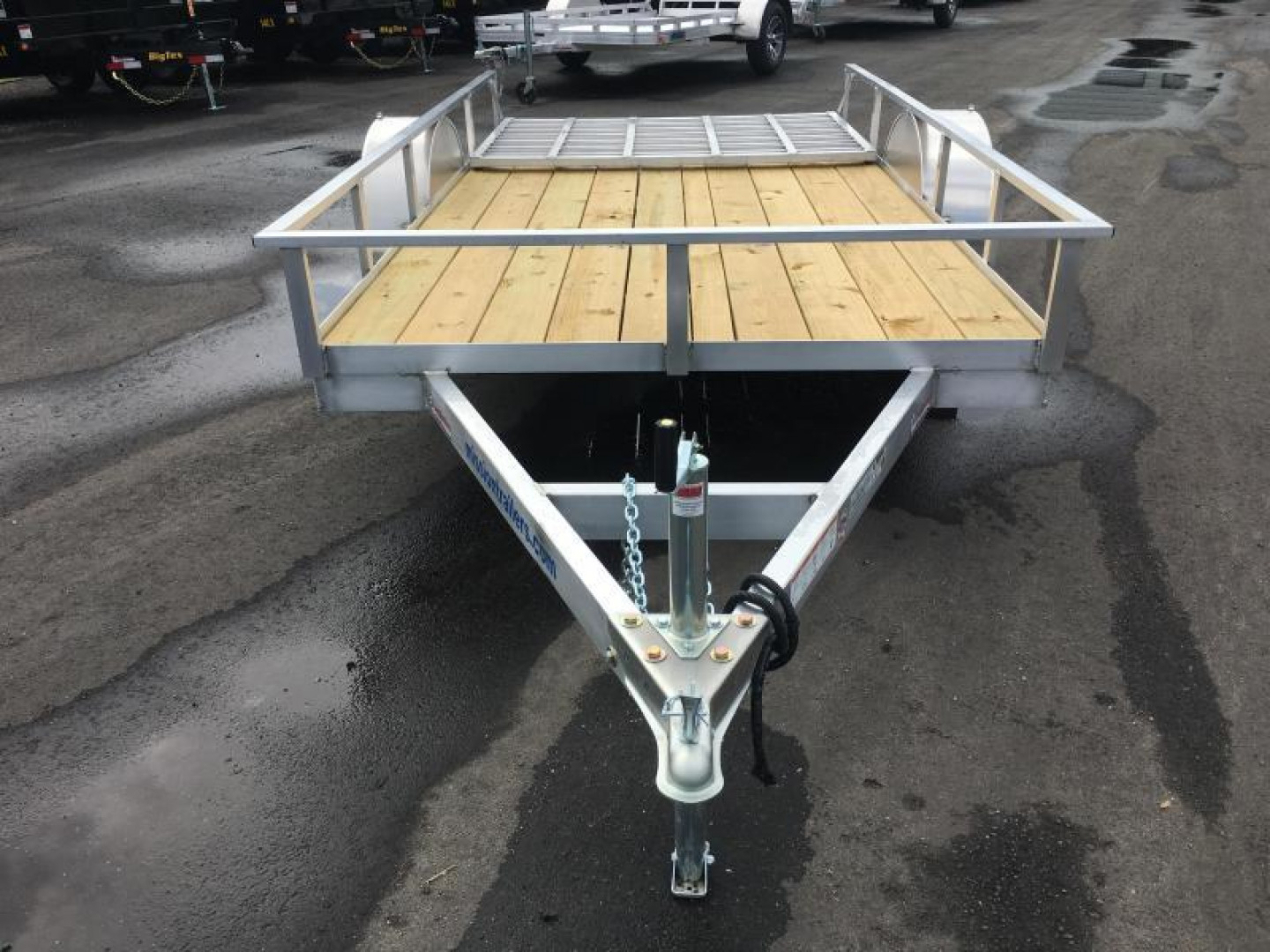 New MU72X10WR2.0 MISSION 6' X 10' ALUMINUM UTILITY TRAILER