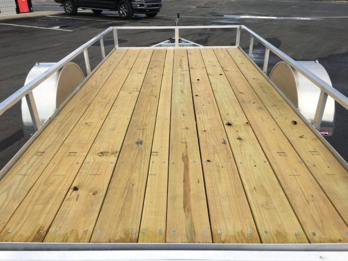 New MU72X10WR2.0 MISSION 6' X 10' ALUMINUM UTILITY TRAILER