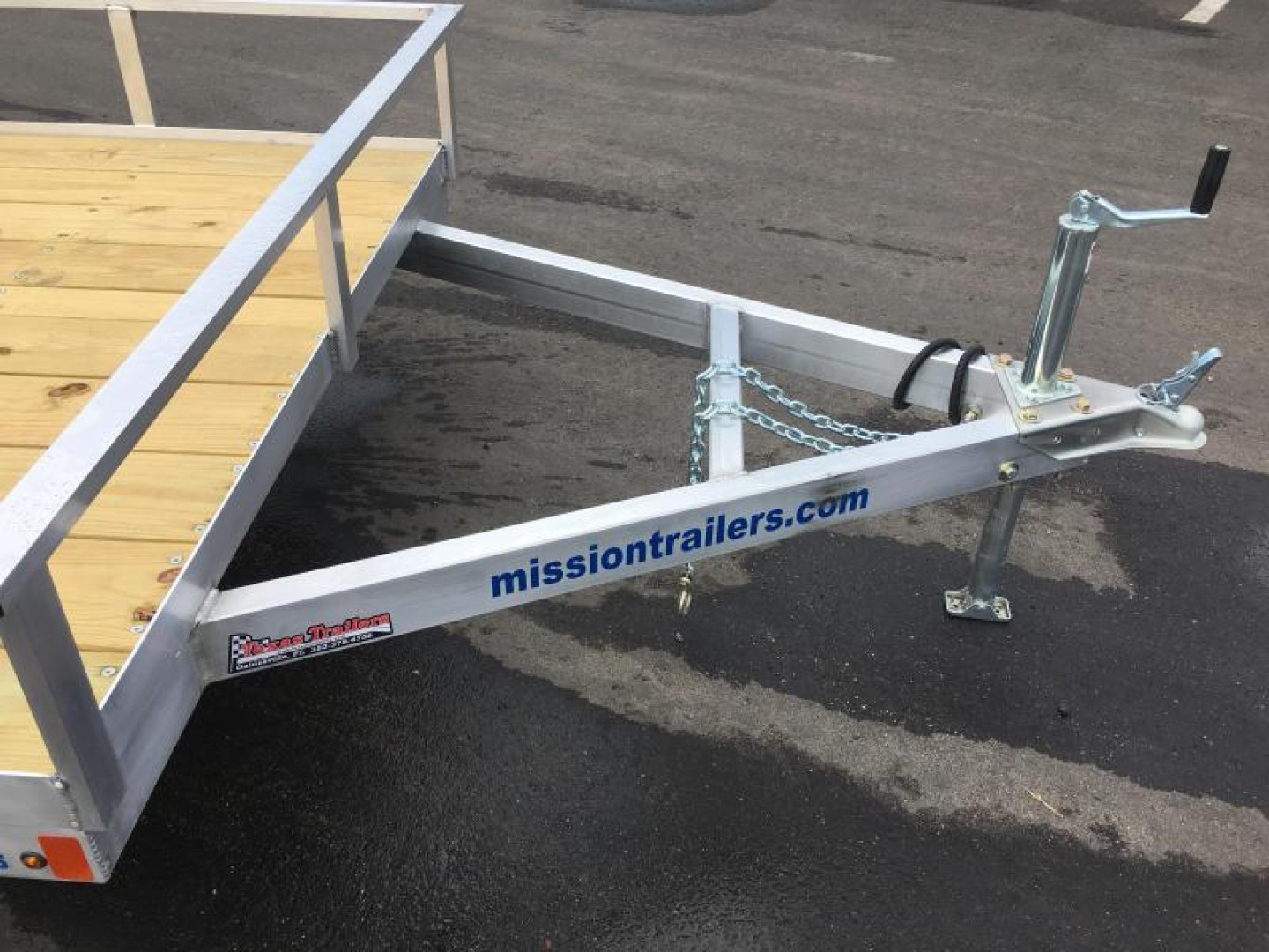 New MU72X10WR2.0 MISSION 6' X 10' ALUMINUM UTILITY TRAILER
