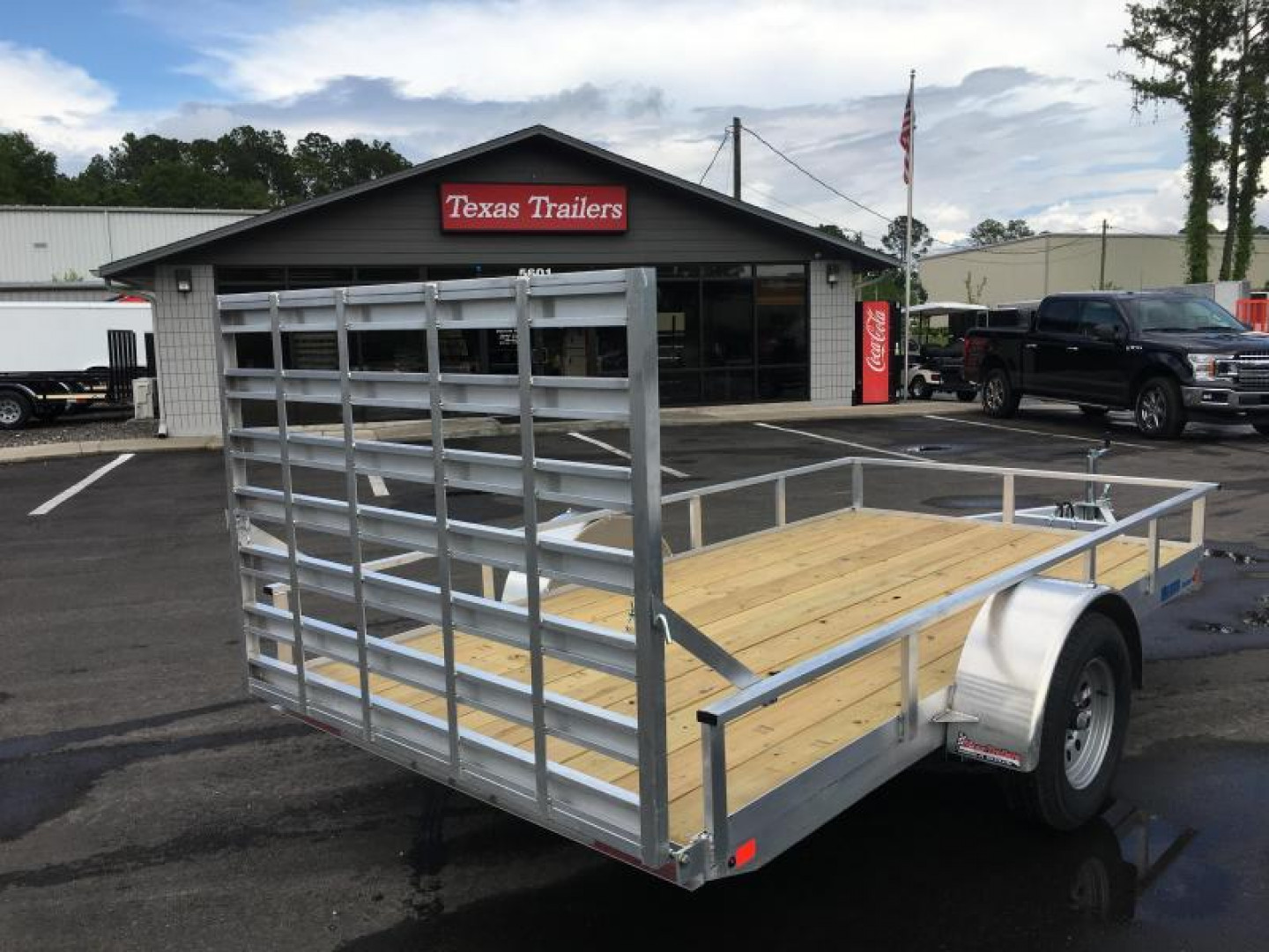 New MU72X10WR2.0 MISSION 6' X 10' ALUMINUM UTILITY TRAILER