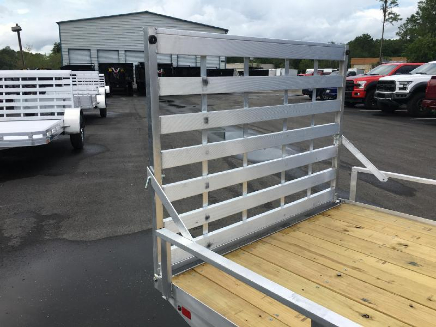 New MU72X10WR2.0 MISSION 6' X 10' ALUMINUM UTILITY TRAILER