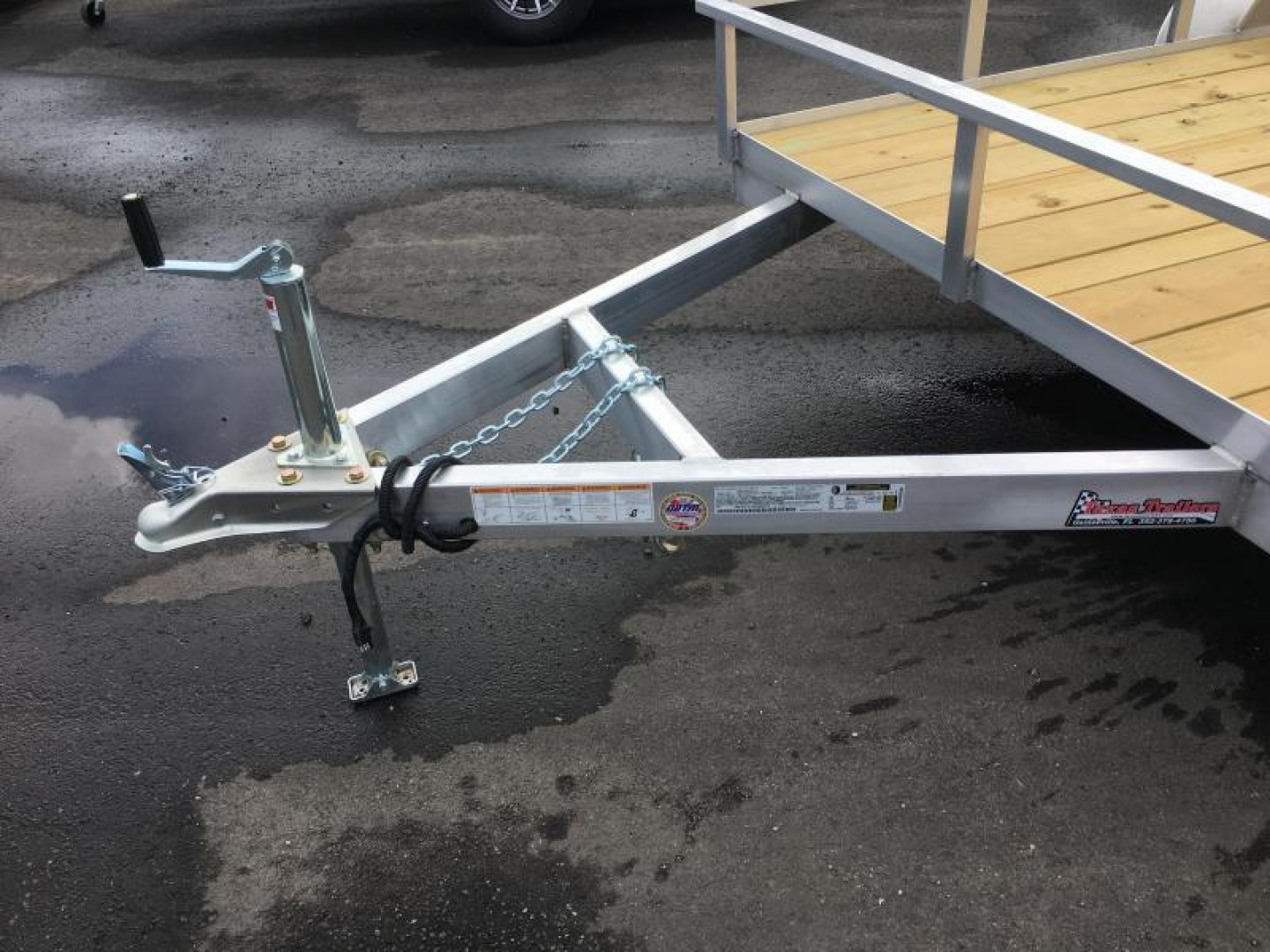 New MU72X10WR2.0 MISSION 6' X 10' ALUMINUM UTILITY TRAILER