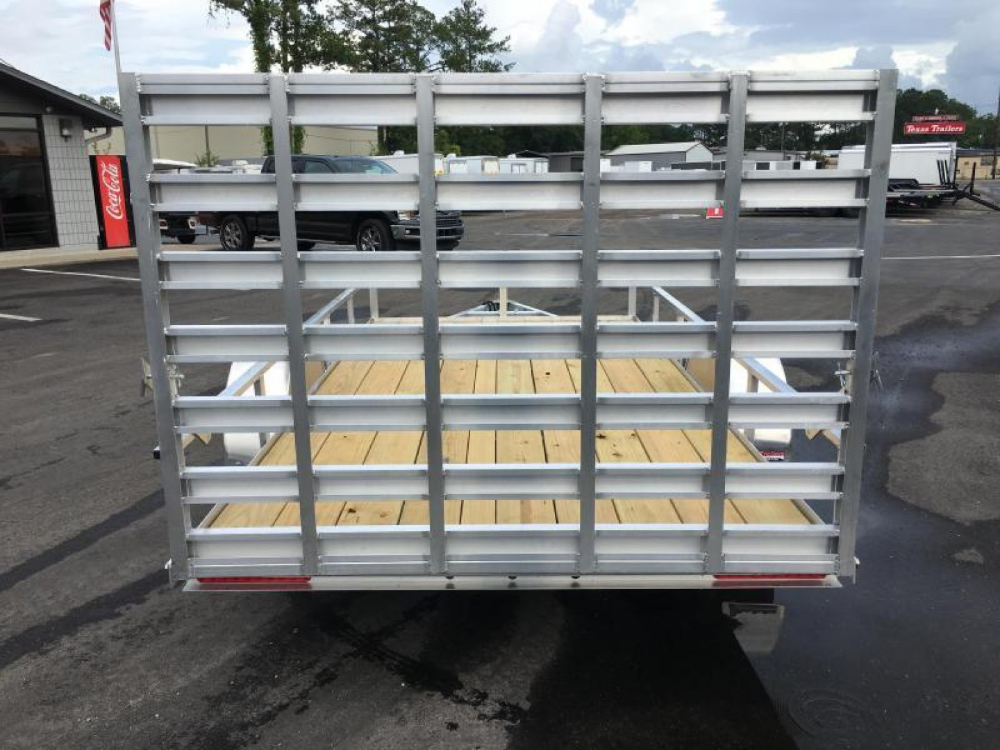 New MU72X10WR2.0 MISSION 6' X 10' ALUMINUM UTILITY TRAILER