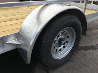 New MU72X10WR2.0 MISSION 6' X 10' ALUMINUM UTILITY TRAILER