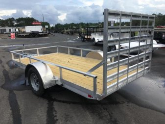New MU72X10WR2.0 MISSION 6' X 10' ALUMINUM UTILITY TRAILER