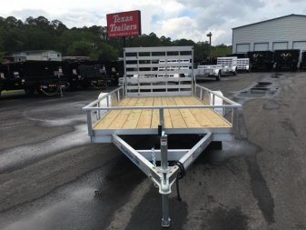 New MU72X10WR2.0 MISSION 6' X 10' ALUMINUM UTILITY TRAILER