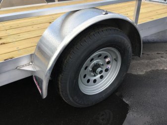 New MU72X10WR2.0 MISSION 6' X 10' ALUMINUM UTILITY TRAILER