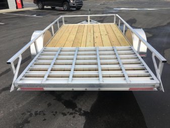 New MU72X10WR2.0 MISSION 6' X 10' ALUMINUM UTILITY TRAILER