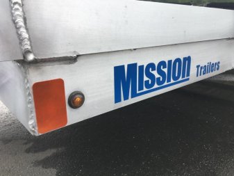 New MU72X10WR2.0 MISSION 6' X 10' ALUMINUM UTILITY TRAILER