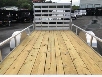 New MU72X10WR2.0 MISSION 6' X 10' ALUMINUM UTILITY TRAILER