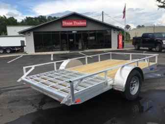 New MU72X10WR2.0 MISSION 6' X 10' ALUMINUM UTILITY TRAILER
