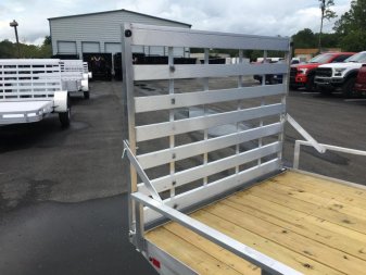 New MU72X10WR2.0 MISSION 6' X 10' ALUMINUM UTILITY TRAILER